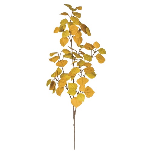 Aspen Leaf Tall Stem - Artificial floral - Fall leaf foliage artificial stems